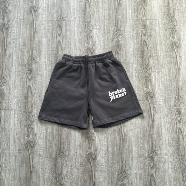 Broken Planet Market Basics Shorts Grey