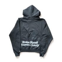 Broken Planet Dark Hour Skeleton Hoodie