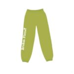 The new Broken Planet Market Broken Planet Sweatpants Lime that combines streetwear with uncompromising spirit.