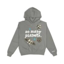 Broken Planet Market So Many Planets Hoodie Grey