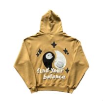 Broken Planet Market So Much Chaos Hoodie Mustard Yellow