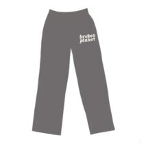 Broken Planet Market Straight Leg Sweatpants Ash Grey