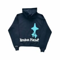 Broken Planet Market The Madness Never Ends Hoodie Navy