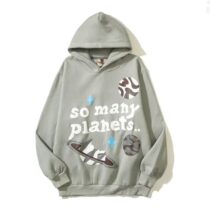 Broken Planet So Many Planet Hoodie Gray