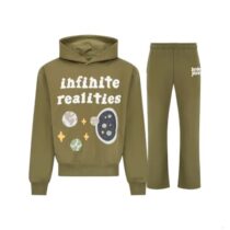 Broken Planet Tracksuit Olive Green